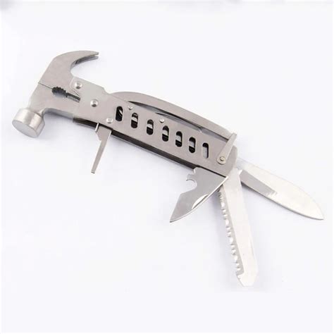 Stainless Steel Multifunction Nail Hammer Portable Multi Tools