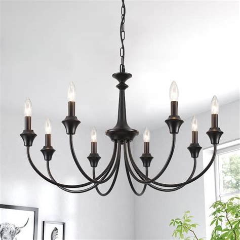 Lwytjo In Light Black Traditional Chandelier For Kitchen