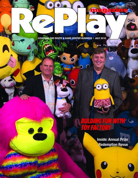 The Toy Factory – July 2016 | RePlay Magazine