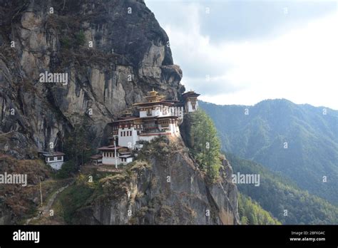 The Unesco Listed Tigers Nest Monastery Paro Taktsang Is Bhutans