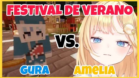 Ame Pelea Con Gura Después Del Festival De Verano Hololive Sub