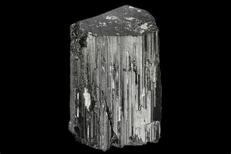 Terminated Black Tourmaline Schorl Crystal Madagascar