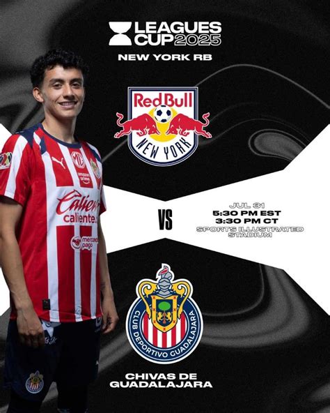 Estatísticas De Chivas Guadalajara X New York Red Bulls - Chivas vs New York RB: horario, transmisión y posibles alineaciones ...