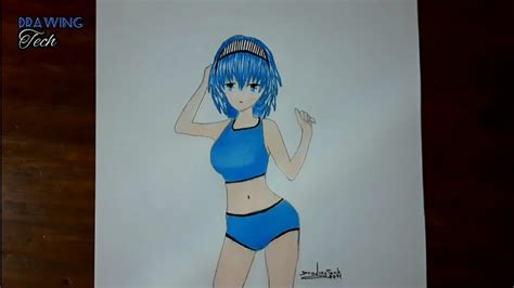 Sexy Anime Drawing How To Draw Sexy Anime Step By Step Drawing Tech Youtube