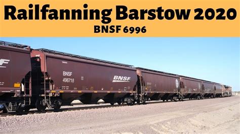 BNSF Grain Trains California Eastbound BNSF 6996 X BARWIC9 YouTube