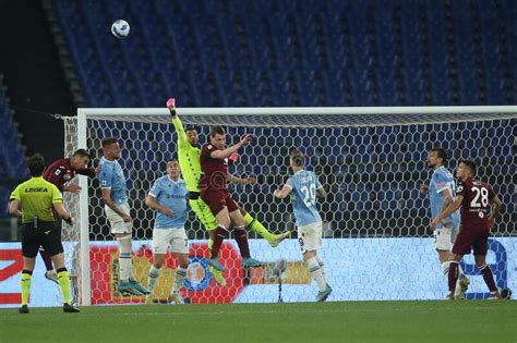 SERIE A 2021 2022 FOOTBALL MATCH SS LAZIO VS TORINO FC ROME ITALY