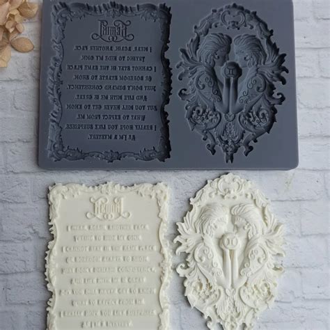 Силиконовый молд арт А 749 - Molds Art