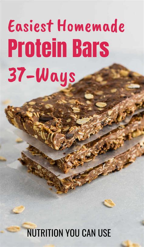 Sugar Free Protein Bars Easy Protein Bars Protein Breakfast Bars