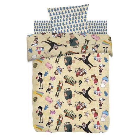 Постельное белье Непоседа Гравити Фолз Гравити Фолз 1.5-спальное (3 ...