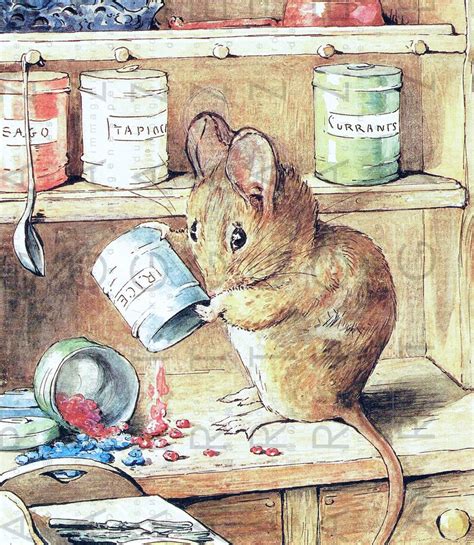 Beatrix Potter Prints Beatrix Potter Two Bad Mice Tale Art Etsy Uk