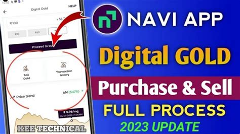 How To Navi Apps Me Gold Sell Or Buy Kaise Kare Min Me Navi App Me