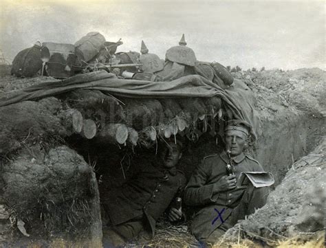 Sch Tzengraben In Ru Land I R In The Trenches Marne Western