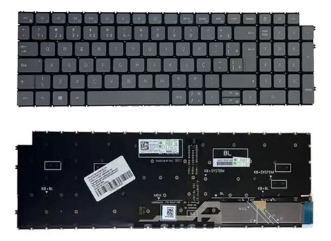 Teclado Para Dell Vostro 5510 V15 5510 P106f001 Iluminado Br