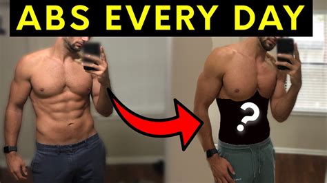 I Trained Abs 6 Minutes Everyday And This Is What Happened Youtube