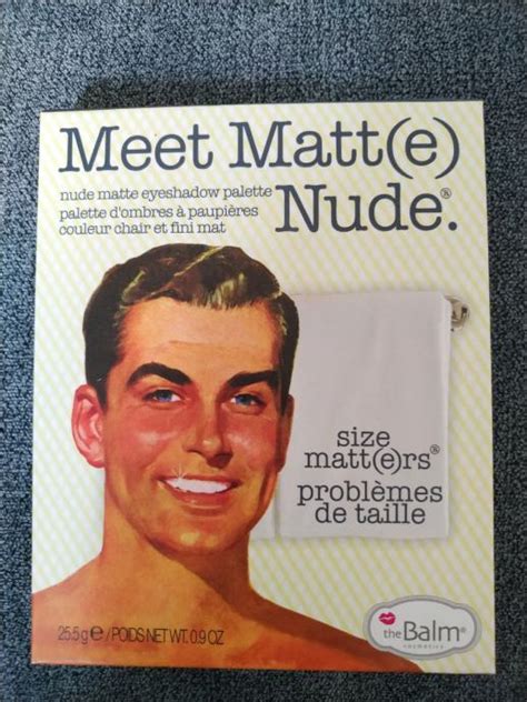 TheBalm Meet Matt E Nude Paleta