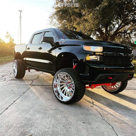 2019 Chevrolet Silverado 1500 With 26x14 76 Fuel Forged FF30 And 35 14