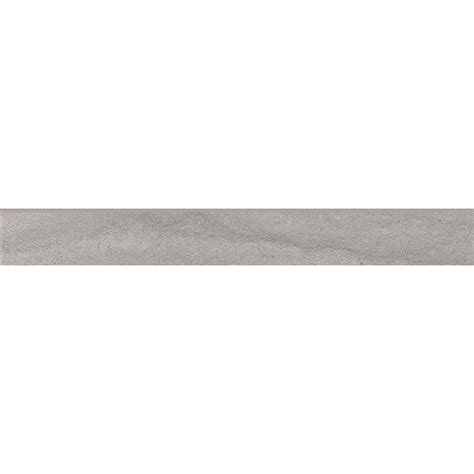 Gres szkliwiony cokół SPECTRAL light grey structure mat 7 2x59 8 gat I