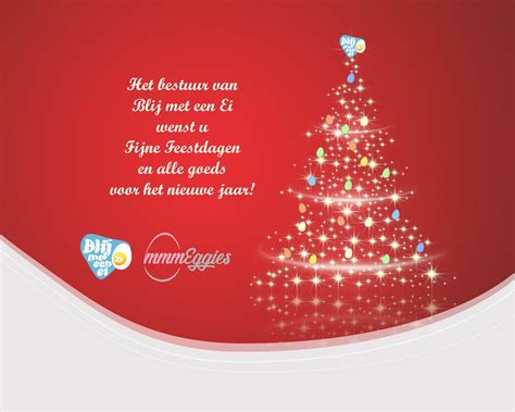 Fijne Feestdagen En Een Voorspoedig Blij Met Een Ei