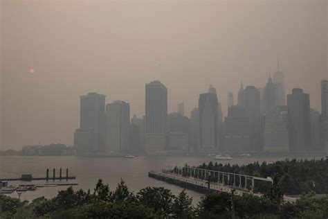 New York To Get More Smoke From Canada Wildfires The New York Times