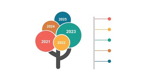 Premium Vector Circle Tree Infographic