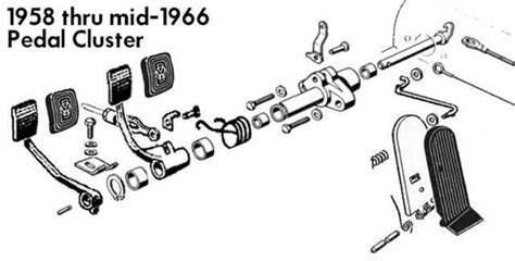 Vw Beetle Pedal Assembly Diagram