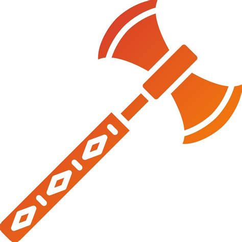 Viking Axe Icon Style 21759841 Vector Art At Vecteezy