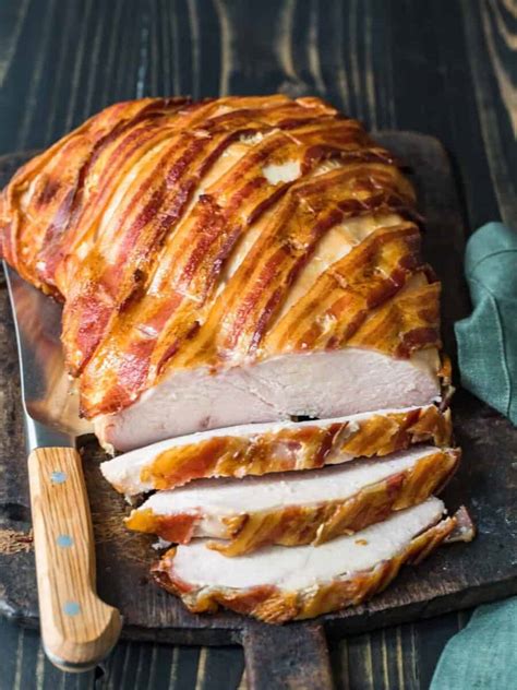 Bacon Wrapped Turkey Breast Recipe The Cookie Rookie