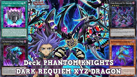 Deck PHANTOM KNIGHTS CABALLEROS FANTASMA DARK REQUIEM XYZ DRAGON Yu