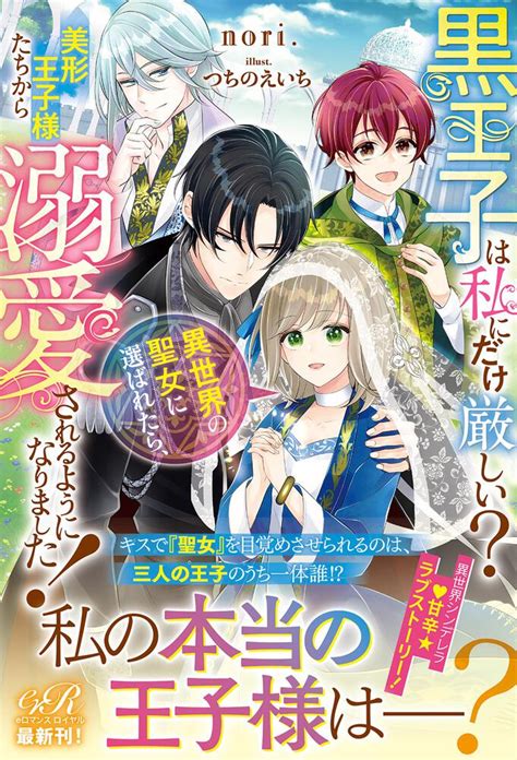 「黒王子は私にだけ厳しい？ 異世界の聖女に選ばれたら、美形王子様たちから溺愛されるようになりました！」nori Bl・tl（単行本