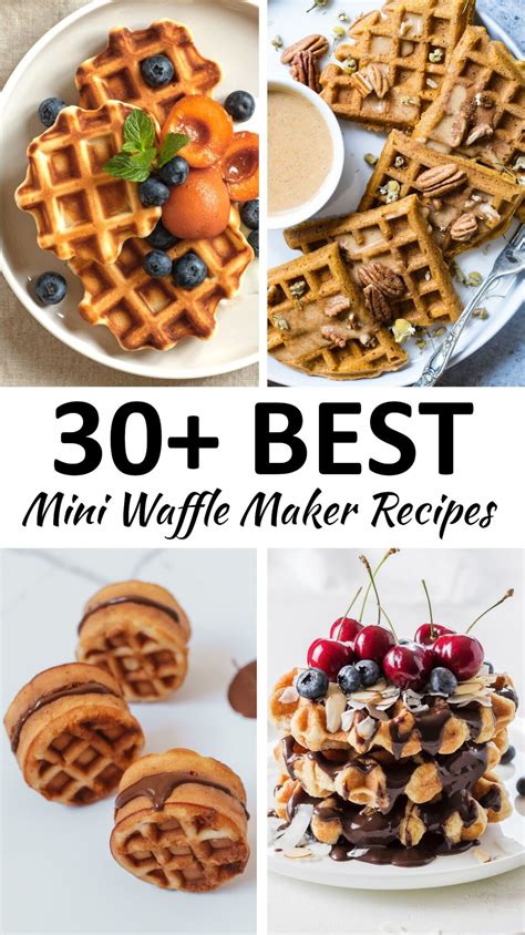 The 30 BEST Mini Waffle Maker Recipes GypsyPlate