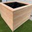 Lariks Houten Bloembak Glad Geschaafd 95 X 95 X 65 Cm Bloombak Nl