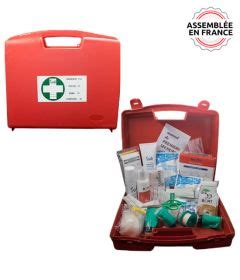 Trousse de secours Espaces Verts Forestiers 20 personnes Tamô