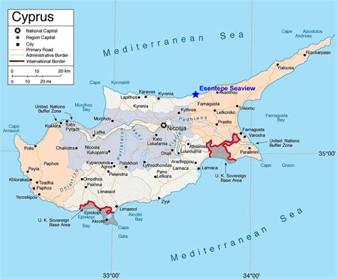 Cyprus Cyprus Cyprus Greece Map