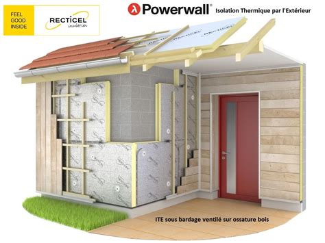 Powerwall Panneau D ite Des Façades Recticel Insulation