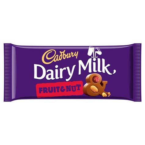 CADBURY Dairy Milk Fruit & Nut Bar - Santikos Foods