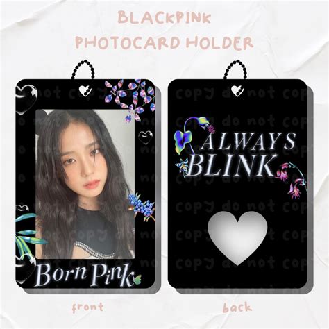 Jual BLACKPINK PHOTOCARD HOLDER BACA DESKRIPSI SEBELUM ORDER Shopee