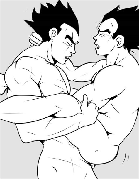 Rule 34 2boys Anal Sex Dragon Ball Dragon Ball Z Male Only Monochrome Nude Ukevegeta13 Vegeta