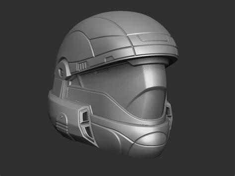 Halo Odst Helmet D Model D Printable Cgtrader