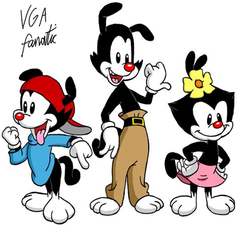 Yakko Wakko And Dot By Vgafanatic On Deviantart