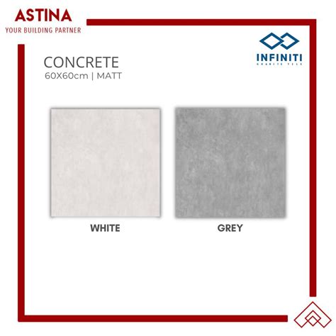 Jual Infiniti Granite Concrete Stone 60x60 Shopee Indonesia