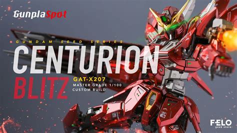 CENTURION MG BLITZ Gundam Custom Build YouTube