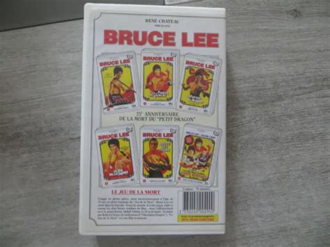 CASSETTE VHS RENE Chateau Bruce Lee Le Jeu De La Mort Occasion EUR 10