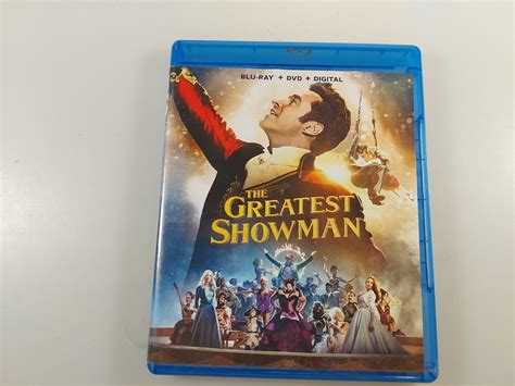 The Greatest Showman Blu Ray DVD Digital 2018 Hugh Jackman Zac Efron