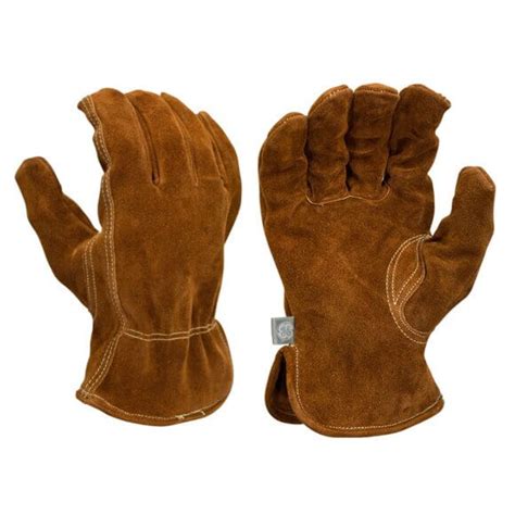 Guantes Cuero Descarne Marrón Ramasil