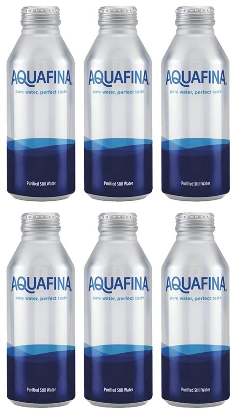 Buy Aquafina Water Aluminum Bottles 16 Fl Oz 6 Bottles Online At