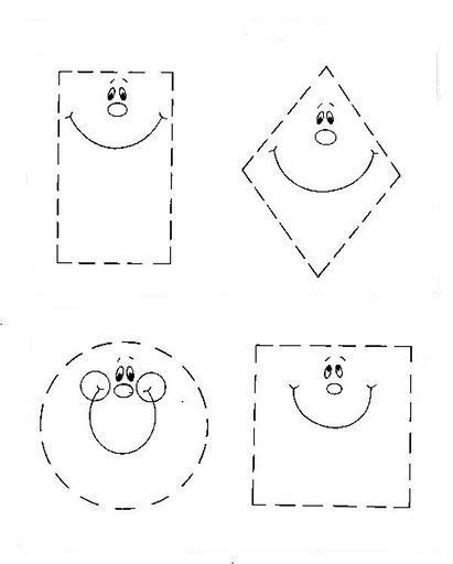 Formas Geométricas Para Recortar Attività Di Arte Per Bambini Forme Geometriche Filastrocche