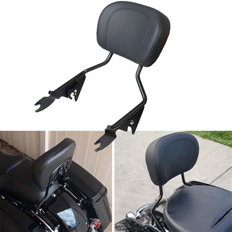 Motorcycle Detachable Sissy Bar Backrest Passenger 22 Inch Purpose