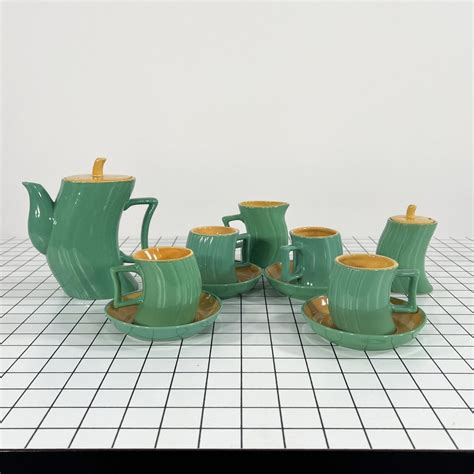 Ceramic Tea Service By Massimo Iosa Ghini For Naj Oleari S