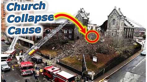 What Caused Church Steeple Collapse New London Ct Youtube