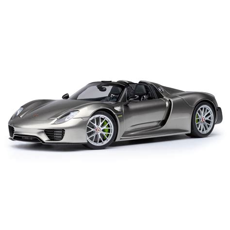 Autoart Porsche Spyder W Weissach Package Liquid Metal